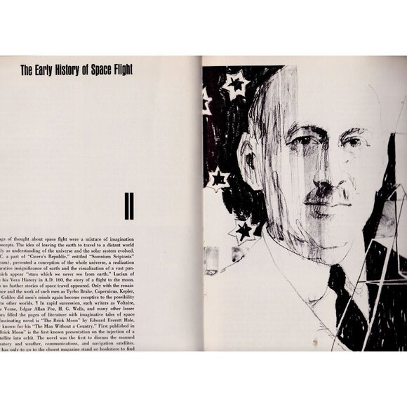 Space: The New Frontier | NASA EP-6 Revised 1966 | Saturn V Photo Cover - Picture 5 of 10